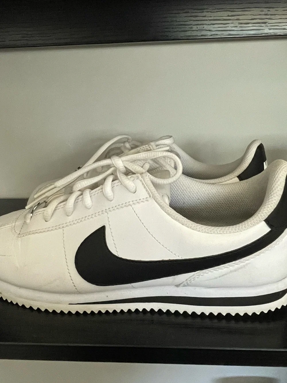 Nike black and white Cortez ‘75